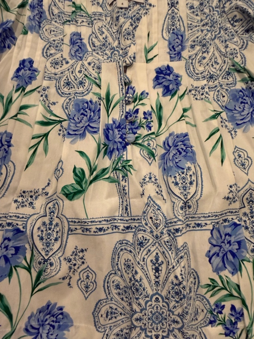 Jenkins Dress, Floral Medallion - Picture 4 of 5